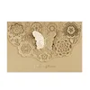 Wedding Invitation Cards 2021 New Hollow Gold Stamping Butterfly Free Printable Cards Unique Wedding Invites Dropship Wedding Favors