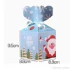 DIY Boże Narodzenie Candy Box Creative Pingan Fruit Festival Pudełko Pakowanie Christmas Chocolate Gift Wrap Paper Box Darmowa Wysyłka