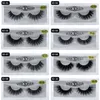 Hot Sales 3D Mink hair False Eyelashes Natural Fake EyeLash Full Strip Handmade Eyelash Extension Mascara Free shipping