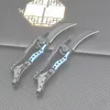 Высочайшее качество Karambit складной лезвие когтей нож 440C черный лезвие алюминиевая ручка выживание тактическое снаряжение EDC карманные ножи