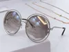 Modisches Spiralmuster, runder Retro-Rahmen, neues beliebtes Design, Sonnenbrille, heller Farbschutz, dekorative Brille, Top-Qualität 114s4659702