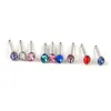 Amazing 60pcs/set Crystal Rhinestone Nose Ring Stainless Steel Body Jewelry Nose Studs Piercing Women Fashion Accessories