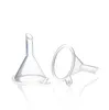 31mm*39mm Mini Plastic Funnel Filling Tool For Liquid Oil Essence Perfume Small Transparent Dispensing PP Funnels LX4928