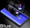 Połączenia telefonu komórkowego lustrzane obudowa telefoniczna dla Samsung Galaxy S10 S8 Note 8 9 skórzany inteligentny widok Flip Flip Case dla Samsung A30 A50 A6 A8 6F0D