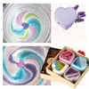 1pc/4pcs/6pcs/12pcs Soap Handmade Essential Oil Soap Moisturizing Bath Salt Soap Bubble Shower Bombs Ball Body Cleaner Spa SH190729