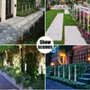 Solar Power Tube Lights Lamps Acrylic Bubble Pathway Lawn Landscape Decoration Garden Stick Stake Light Lamp SetSolar Power Tube Lights Lamp