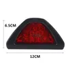 Rouge 12 feu stop LED arrière arrêt éclairage de sécurité universel moto ATV SUV voiture Auto lampe d'avertissement 12V5555227