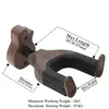 Guitar Wall Mount Hanger Stand Auto Lock Hanging Guitar Holder Acoustic Electric Guitar Stands Accessories Black Walnut2186315