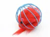 Cat Toys Lovely Ball Mouse Toys for Cats Feather Funny Playing Mice Mouse Toys Pet Animals Cute Plush Toy GA664
