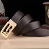 Designer Cintos de luxo para homens Big Buckle Belt New Fashion Mass Business Leather Belts Letter G Wholesale Frete grátis 269L
