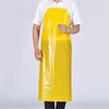 PVC Transparent Waterproof Apron Clear Oil Resistance Apron Kitchen Cooking Unisex Back Tie Household Aprons