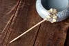 Fashion Ginkgo Leaf Pearl Headwear Chinese Style Classic Hairpin Wedding Bride Hair Accessories Hairpins Free Shipping