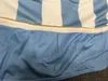 الرجعية قمصان كرة القدم المشجعين Top Tee Jersey Riquelme Argentina World Cup 2006 Home Kit Camiseta de Futbol Crespo Pablo Aimar Heinz Sorin