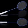 Graphite Single Badminton Racquet Professional Carbon Fiber Badminton Racket with Carrying Bag HV998566234