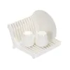 Assiette à vaisselle pliable de cuisine, support de séchage, organisateur, égouttoir, support de rangement en plastique, 3168168