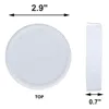 Regular Mouth Lids for Mason Jar Lids Plastic Storage Caps for Mason Canning Jars and More, Standard, Dia 70mm