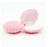 Shell Shape Lovely Velvet Wedding Engagement Ring Box For Earrings Necklace Bracelet Jewelry Display Gift Box Holder 40pcslot GB38447165