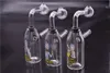 가장 저렴한 Pyrex 오일 버너 bong Clear glass break bong 재미 있고 귀여운 유리 파이프 오일 Nail Bong with Detachable oil burner