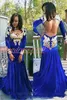 Trendy Velvet Backless Mermaid Prom Dresses Gold Long Sleeve Plus Size Robe De Soire Black Girl Evening Dresses Party African Formal Gowns