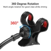 Car Mount Phone Holder Windshield for iPhone 14 13 Pro Max Long Arm Clamp with Double Clip Strong Suction Cup Phone Holders Auto Accessories in Flat Package