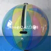 Spedizione gratuita 0.8mm PVC 2m fabbrica trasparente camminata sulla palla d'acqua, palla da passeggio gonfiabile, palla Zorb per piscina d'acqua