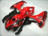 Spuitgieten Verklei voor Honda CBR1000RR 2006 2007 Zwart Red Fairing Kit CBR 1000 RR 06 07 FD38