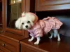 豪華な冬のドッグコート暖かいプリンセスペットドッグドレスコートペットオールオールズウィンタードッグドレス犬の服小さなペット1465297