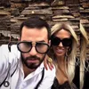 All'ingrosso-strass Pilot Occhiali da sole pieghevoli Moda 2019 Occhiali da donna Designer Shades Retro Sexy Grandi occhiali da sole Lunettes de sol UV400