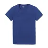 SIMWOOD 2019 nueva camiseta para hombre Slim Fit Color sólido fitness Casual Tops 100% algodón cómodo de alta calidad de talla grande TD017101