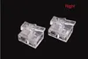 Freeshipping 1000PCS/lot 6P6C RJ12 Connector Right Buckle DIY EV3 NXT Cable Plug Crystal Head 4 orders