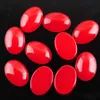 WOJIAER 18x25x7mm Egg Shape GemStone Cabochon Natural Loose Beads Men Women Charms Jewelry Gems DBU805