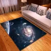 New Galaxy Space 3D Printed Teppiche für Wohnzimmer Haus Large Size Dekor Teppich Soft-Flanell Parlor Vorleger Anti-Rutsch-Matten