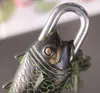 Chinese Antique Bronze Made Available Lifelike Fish lock Statue