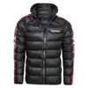 2019 Новая мужская зимняя куртка пальто с капюшоном мода Parka Men Thuren высокое качество пальто мужской верх топ тонкий подходящий бренд теплые пальто T200318