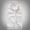 Coletes masculinos de streetwear de moda de moda, colete branco slim fit rasgado jeans punk casual casual estilo britânico hip hop chaqueta hombrete1 stra22
