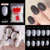 500 pcs dicas de unhas falsas com 10 tamanhos Nail Art Francês Acrílico Falso Nails Natural Transparente UV Gel Nail Polonês Manicure