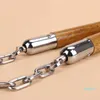 Nunchakus Rope Steel Chain Sponge Nunchakus الفعلي المعرض للفنون القتالية لوازم الأداء الدعائم allsteel اثنين st8048524