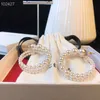 Vente en gros - Preclous Cuivre Plaqué Or Blanc Perle Creux Rond Cercle Charme Boucles D'oreilles Pour Femmes Bijoux