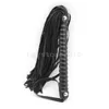 Bondage Imitación de cuero Sexy Whip Flogger Mango Borlas Montar Cultivo Pareja Juego de fantasía # R46