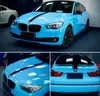 Light Blue High Gloss Vinyl With 3 Layers Car Wrap Foil With Air Bubble Free Vehicle Car Sticker Wrapping Size:1.52*20M/Rol