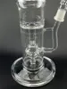 12.6 tum glas vatten bongs vattenpipa inline perfekta filter dab riggrör 14mm fog