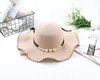 Newst Summer Fashion Mother and Córka Kapelusz Sweet Family Straw Hat Girl