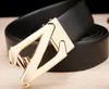 Diseñador Cinturones de lujo para hombres Big Buckle Belt New Fashion Fashion Mens Business Belts de cuero envío gratis 214E