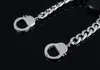 17mm Silver Color Fashion Simple Men039s Bangle Stainless Steel Chain Handcuffs Bracelet Watchband Jewelry Gift for Men Boys J21684724