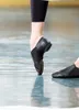가죽 재즈 신발 여자 남성 남성 슬립 온과 브라운 프로 댄스 슈즈 2021 in 251o
