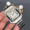 2019 Reloj de acero inoxidable para hombres de lujo 2813 Movimiento automático Caja de plata mecánica Remaches Pulsera Hombres Relojes de pulsera deportivos