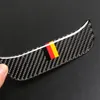 Carbon Fiber Sticker Car Rear Air Conditioning Outlet Panel Frame Cover Trim For Mercedes C Class W205 C180 C200 GLC Car Styling