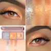 CmaaDu Shimmer Glitter Eye Shadow Palette Maquillage 3 Polarize service EYESHADOW mousseux Duochrome pigment poudre maquillage ombre à paupières