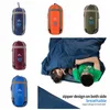 5 colores 190 * 75 cm Sobre portátil al aire libre Sacos de dormir Bolsa de viaje Senderismo Equipo de camping Equipo al aire libre Ropa de cama Suministros CCA11712 20 unids