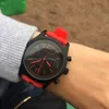 Sinobi Sports Woris's Wrist Watches Casula Gen￨ve Quartz Regarder Soft Silicone Strap Couleur